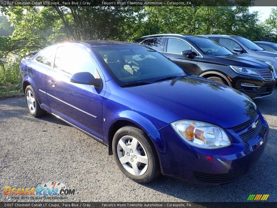 2007 Chevrolet Cobalt LT Coupe Pace Blue / Gray Photo #5