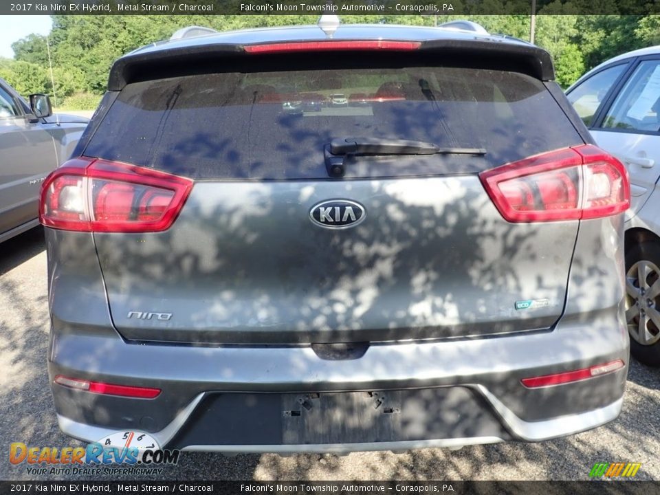 2017 Kia Niro EX Hybrid Metal Stream / Charcoal Photo #3