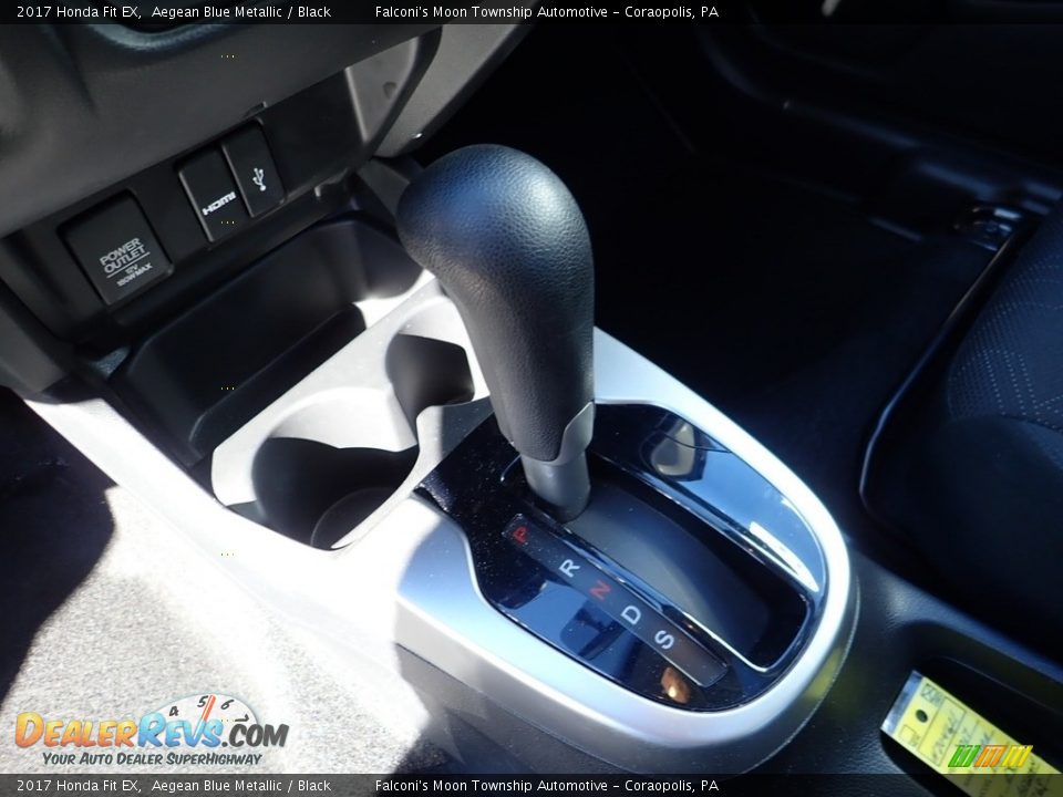 2017 Honda Fit EX Aegean Blue Metallic / Black Photo #20