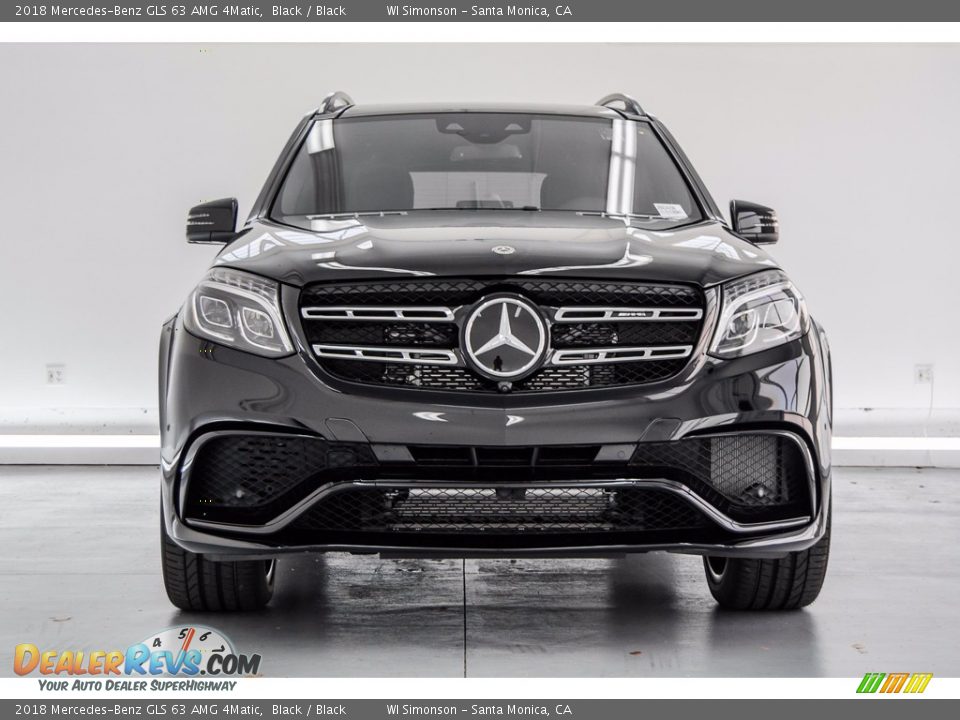 2018 Mercedes-Benz GLS 63 AMG 4Matic Black / Black Photo #2