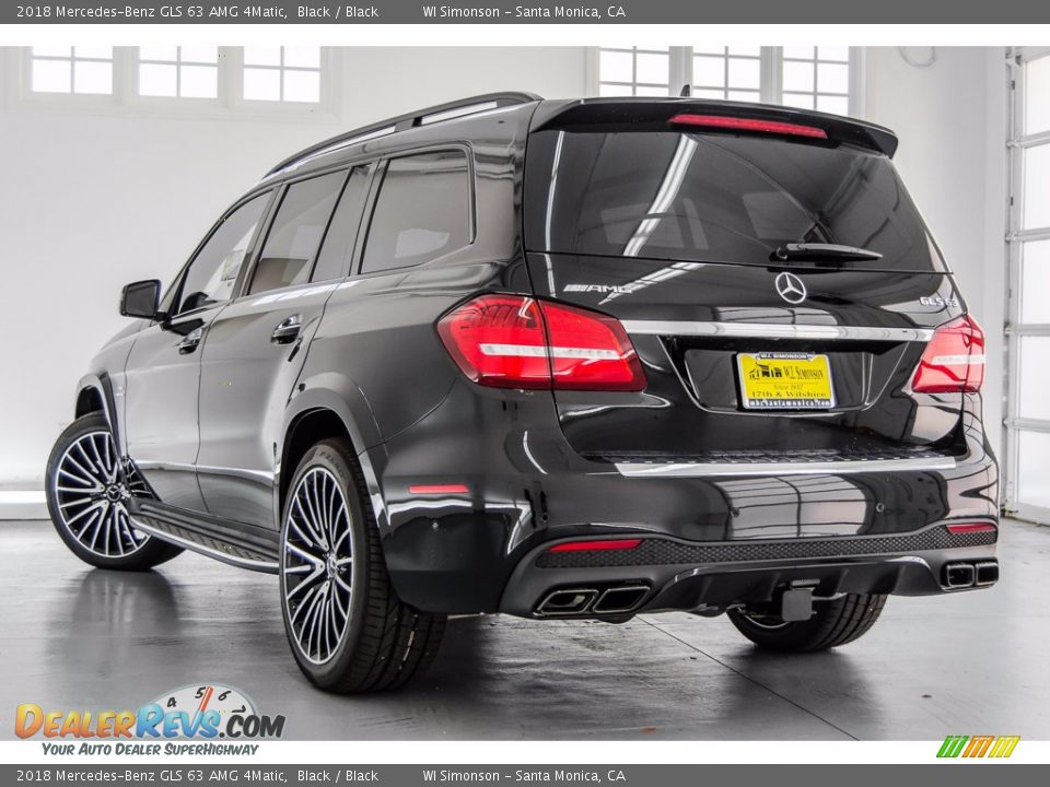 2018 Mercedes-Benz GLS 63 AMG 4Matic Black / Black Photo #10