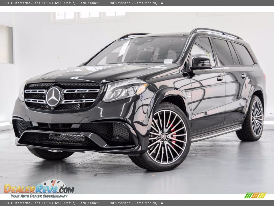 2018 Mercedes-Benz GLS 63 AMG 4Matic Black / Black Photo #15