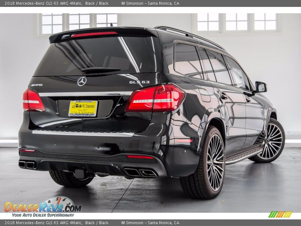 2018 Mercedes-Benz GLS 63 AMG 4Matic Black / Black Photo #17