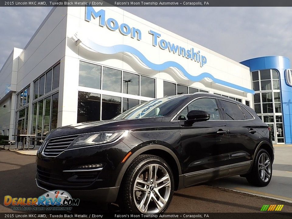 2015 Lincoln MKC AWD Tuxedo Black Metallic / Ebony Photo #1