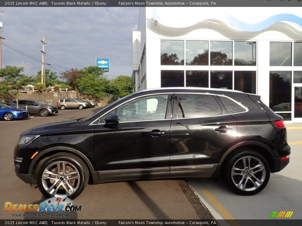 2015 Lincoln MKC AWD Tuxedo Black Metallic / Ebony Photo #2