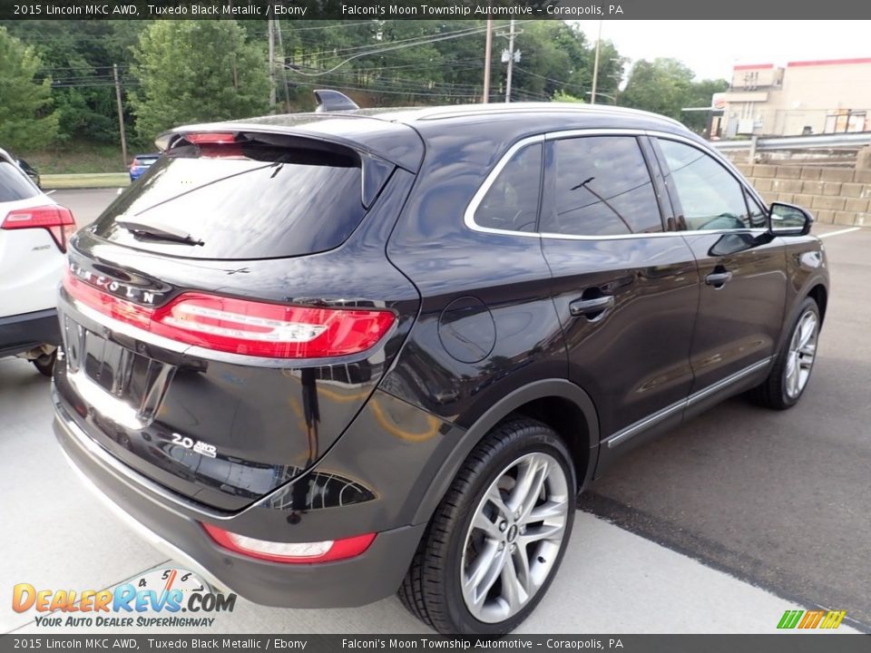 2015 Lincoln MKC AWD Tuxedo Black Metallic / Ebony Photo #6
