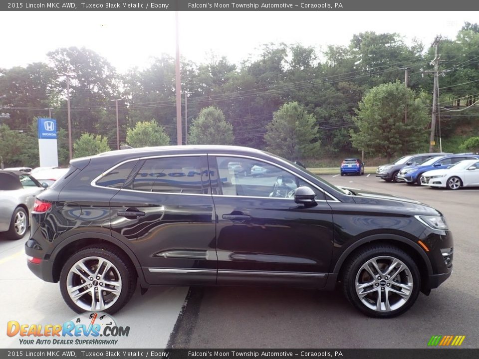 2015 Lincoln MKC AWD Tuxedo Black Metallic / Ebony Photo #7