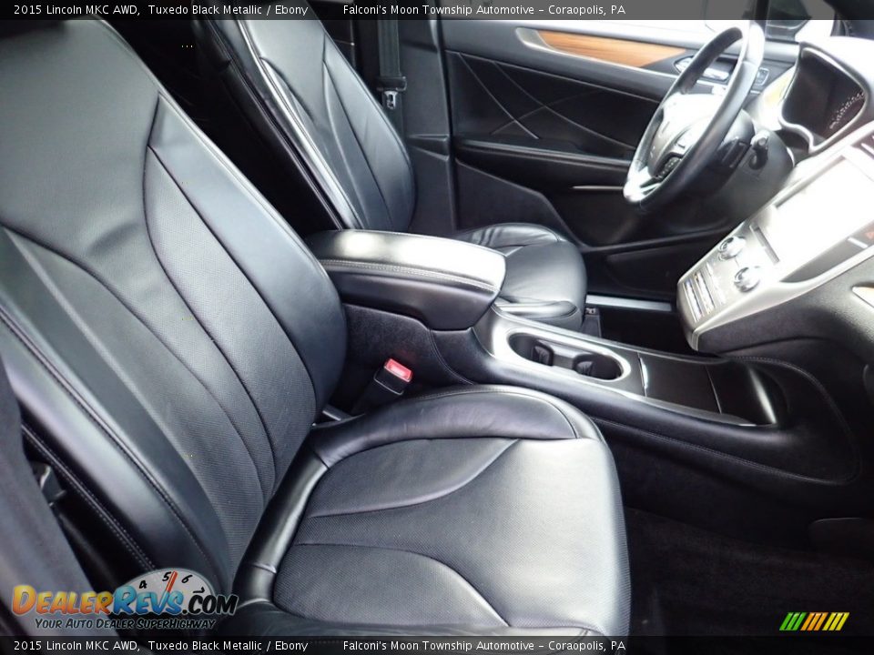 2015 Lincoln MKC AWD Tuxedo Black Metallic / Ebony Photo #11