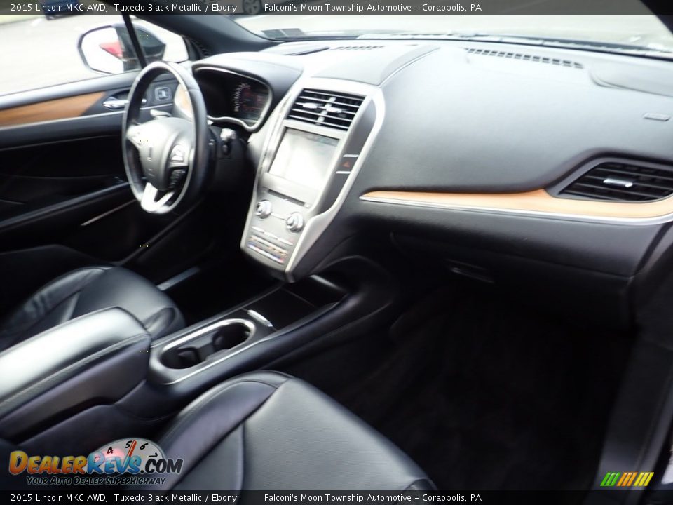 2015 Lincoln MKC AWD Tuxedo Black Metallic / Ebony Photo #12