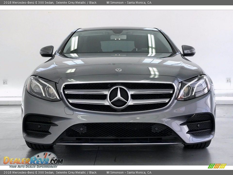 2018 Mercedes-Benz E 300 Sedan Selenite Grey Metallic / Black Photo #2