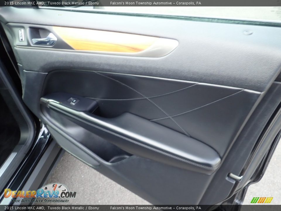 2015 Lincoln MKC AWD Tuxedo Black Metallic / Ebony Photo #13