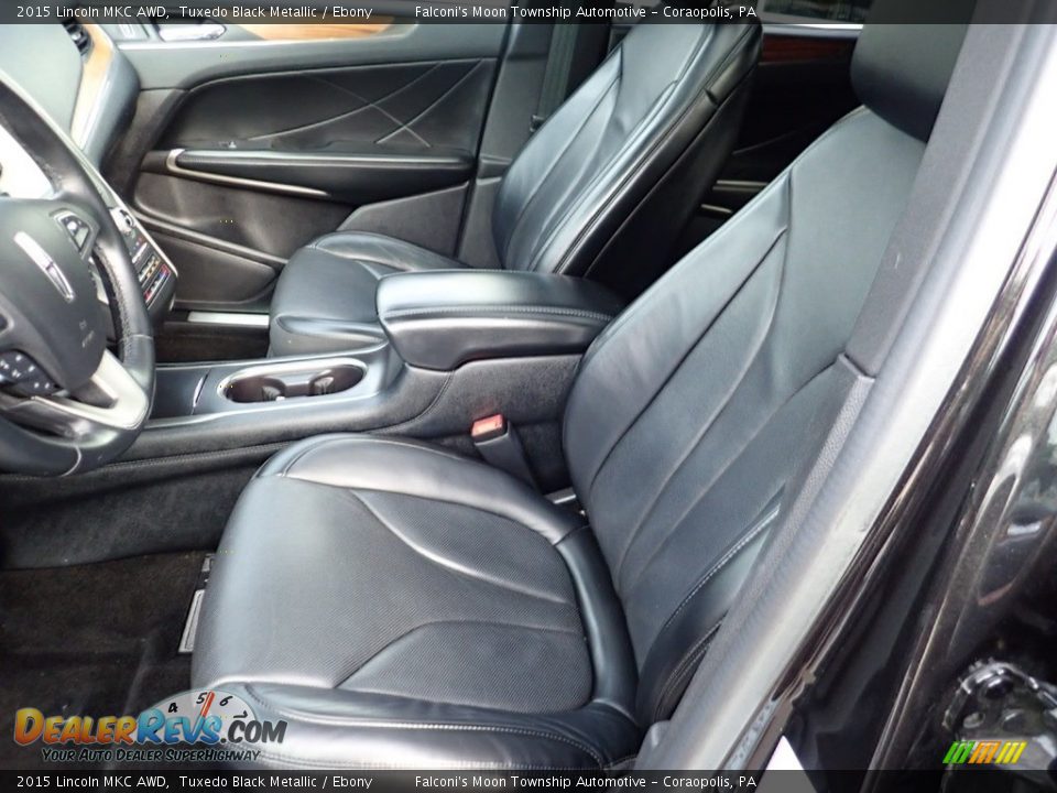 2015 Lincoln MKC AWD Tuxedo Black Metallic / Ebony Photo #15