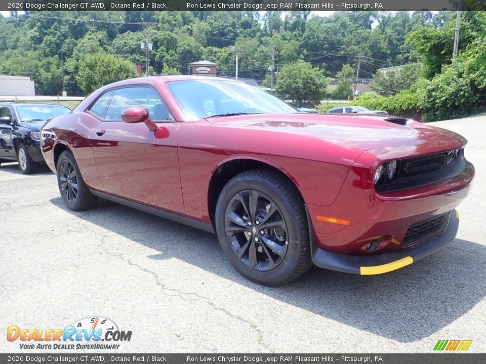 Octane Red 2020 Dodge Challenger GT AWD Photo #3