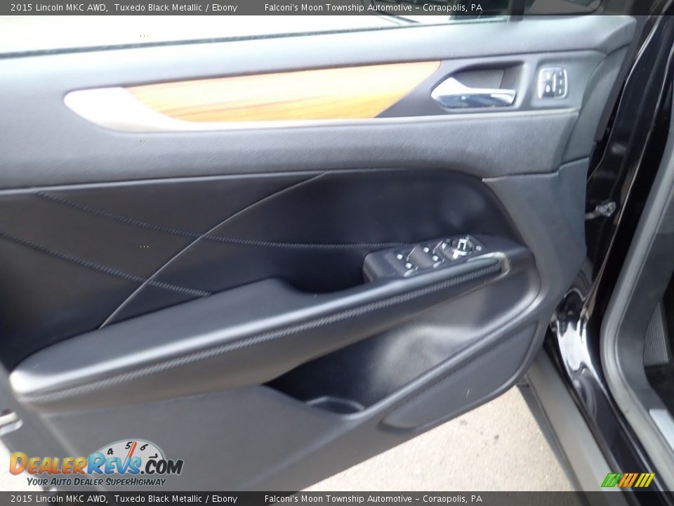2015 Lincoln MKC AWD Tuxedo Black Metallic / Ebony Photo #18