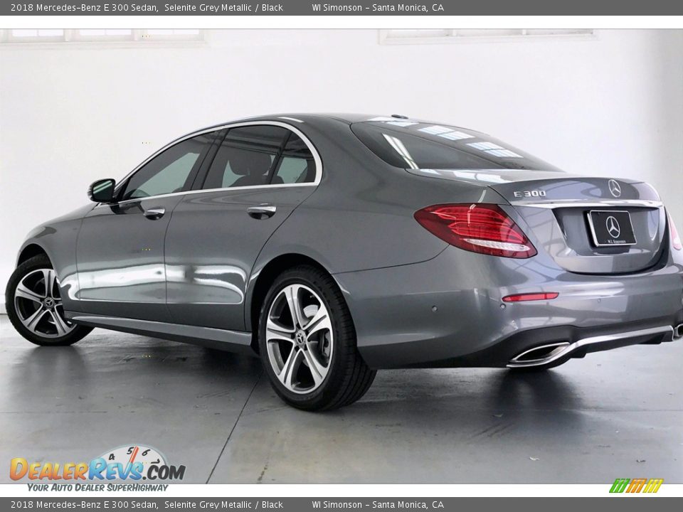 2018 Mercedes-Benz E 300 Sedan Selenite Grey Metallic / Black Photo #10