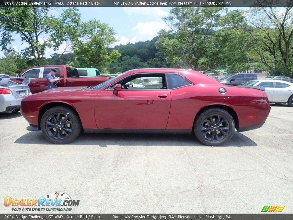 2020 Dodge Challenger GT AWD Octane Red / Black Photo #7