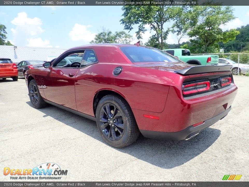 2020 Dodge Challenger GT AWD Octane Red / Black Photo #8