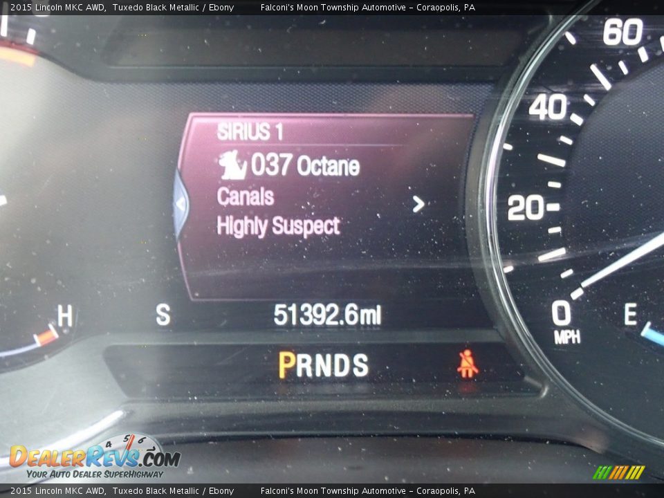 2015 Lincoln MKC AWD Tuxedo Black Metallic / Ebony Photo #24