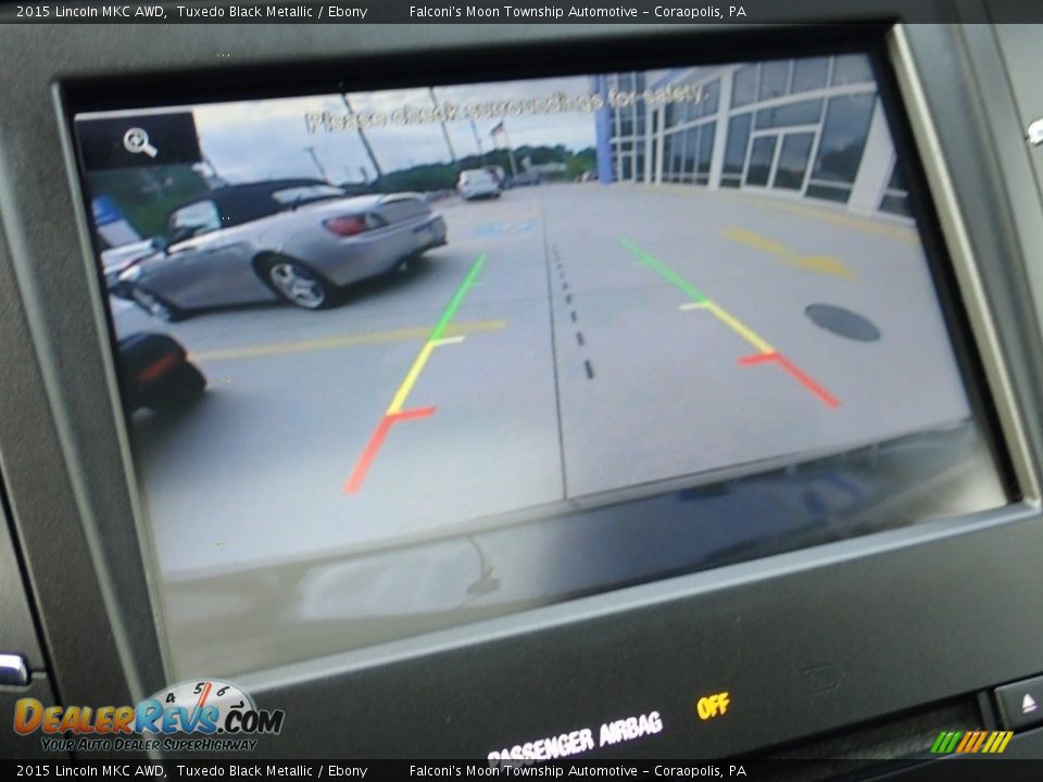 2015 Lincoln MKC AWD Tuxedo Black Metallic / Ebony Photo #25
