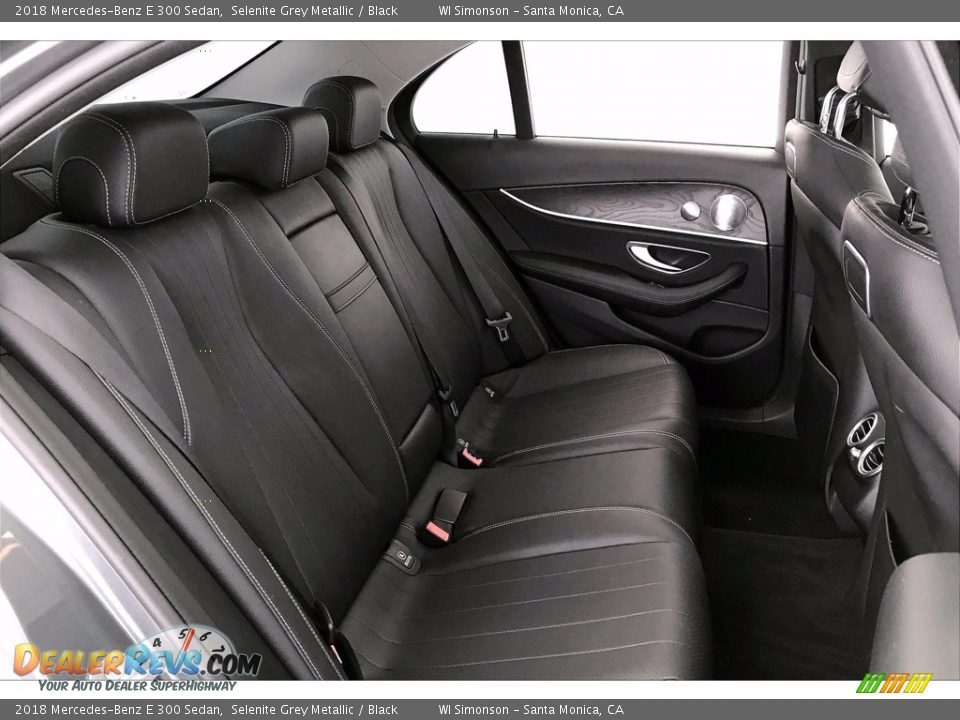 2018 Mercedes-Benz E 300 Sedan Selenite Grey Metallic / Black Photo #13