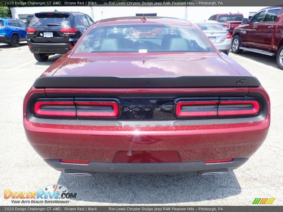 2020 Dodge Challenger GT AWD Octane Red / Black Photo #10