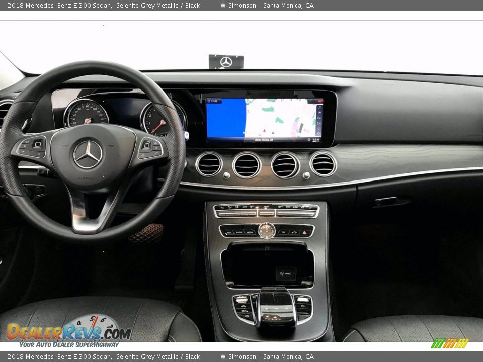 2018 Mercedes-Benz E 300 Sedan Selenite Grey Metallic / Black Photo #17
