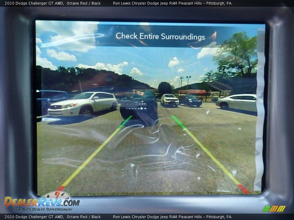 2020 Dodge Challenger GT AWD Octane Red / Black Photo #16