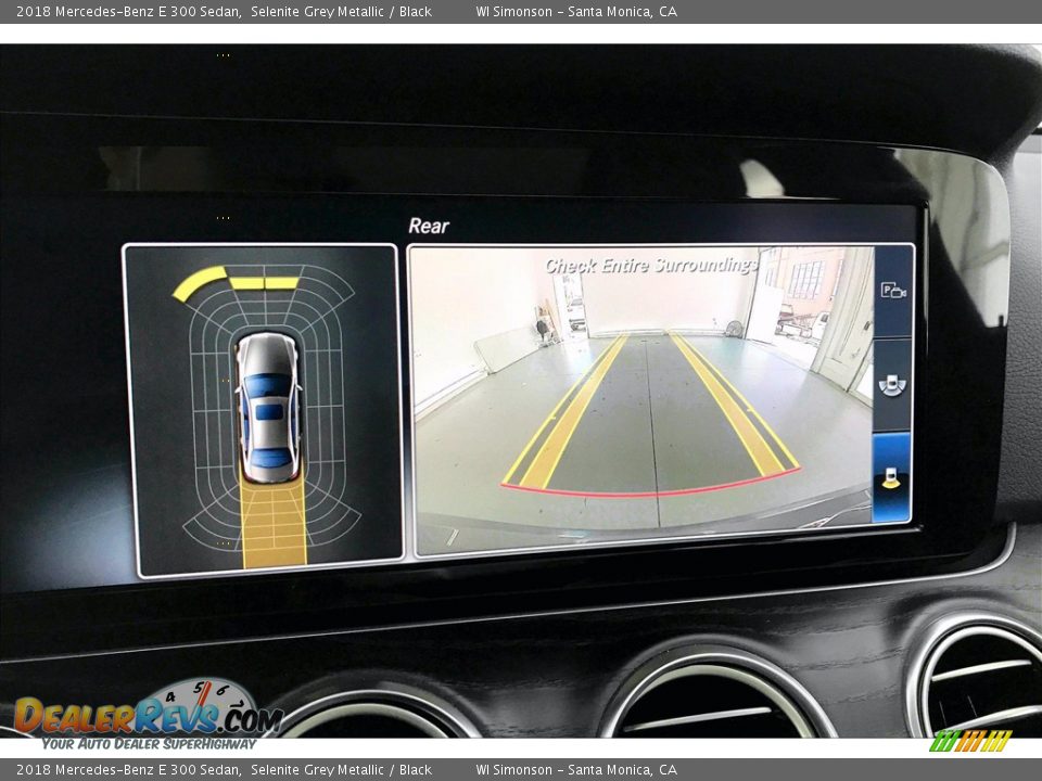 2018 Mercedes-Benz E 300 Sedan Selenite Grey Metallic / Black Photo #21