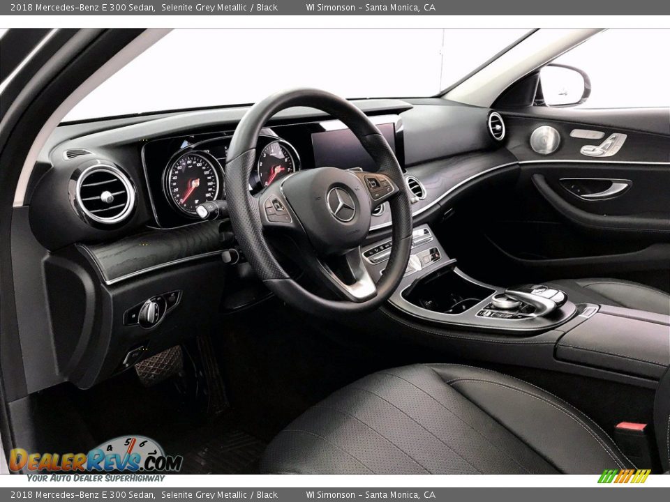 2018 Mercedes-Benz E 300 Sedan Selenite Grey Metallic / Black Photo #22
