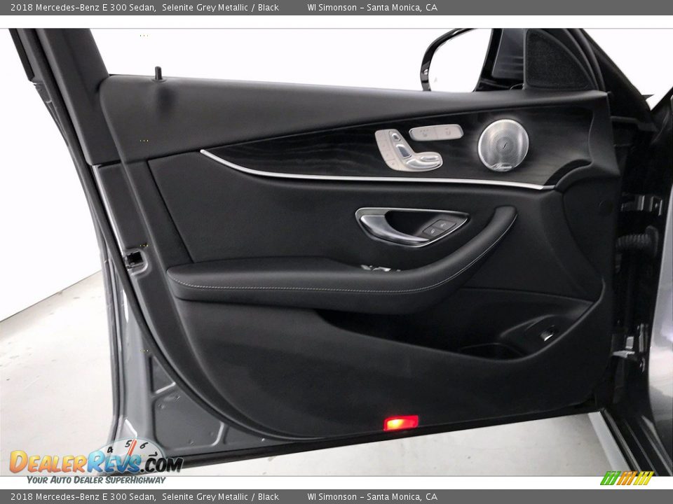 2018 Mercedes-Benz E 300 Sedan Selenite Grey Metallic / Black Photo #25