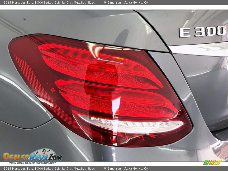 2018 Mercedes-Benz E 300 Sedan Selenite Grey Metallic / Black Photo #26
