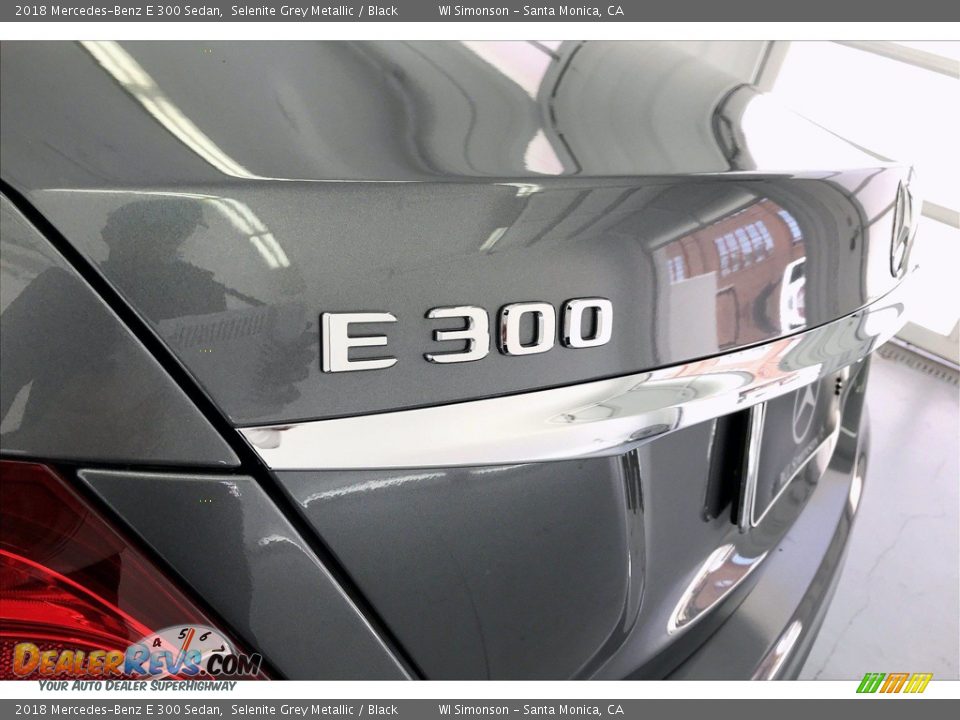 2018 Mercedes-Benz E 300 Sedan Selenite Grey Metallic / Black Photo #27