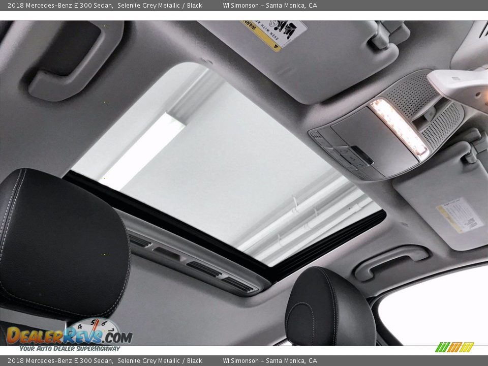 2018 Mercedes-Benz E 300 Sedan Selenite Grey Metallic / Black Photo #29