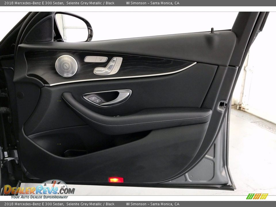 2018 Mercedes-Benz E 300 Sedan Selenite Grey Metallic / Black Photo #30