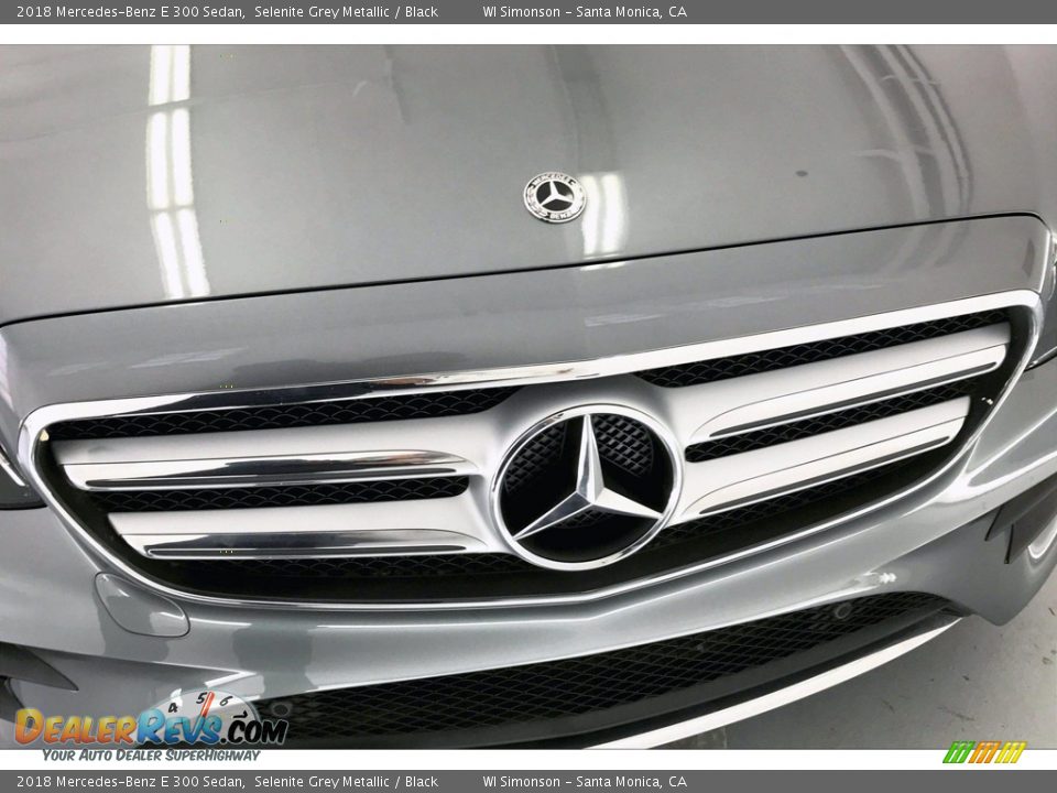 2018 Mercedes-Benz E 300 Sedan Selenite Grey Metallic / Black Photo #33