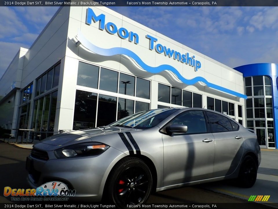 2014 Dodge Dart SXT Billet Silver Metallic / Black/Light Tungsten Photo #1