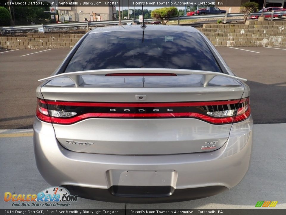 2014 Dodge Dart SXT Billet Silver Metallic / Black/Light Tungsten Photo #4