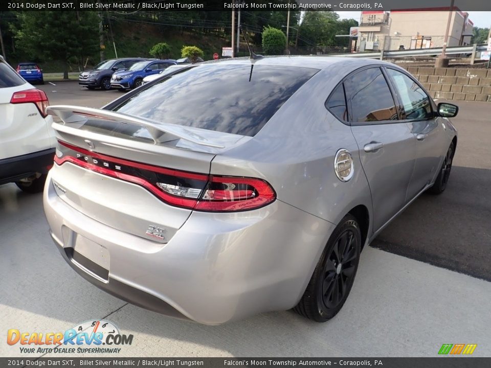2014 Dodge Dart SXT Billet Silver Metallic / Black/Light Tungsten Photo #5
