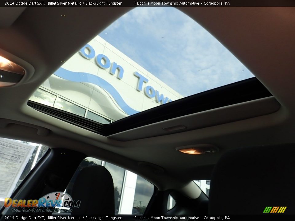 2014 Dodge Dart SXT Billet Silver Metallic / Black/Light Tungsten Photo #20