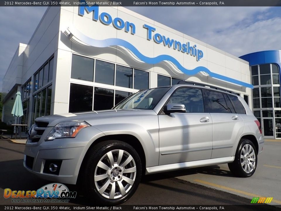 2012 Mercedes-Benz GLK 350 4Matic Iridium Silver Metallic / Black Photo #1