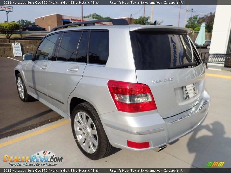 2012 Mercedes-Benz GLK 350 4Matic Iridium Silver Metallic / Black Photo #3