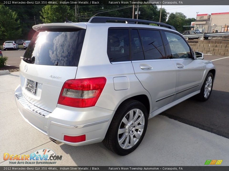 2012 Mercedes-Benz GLK 350 4Matic Iridium Silver Metallic / Black Photo #6