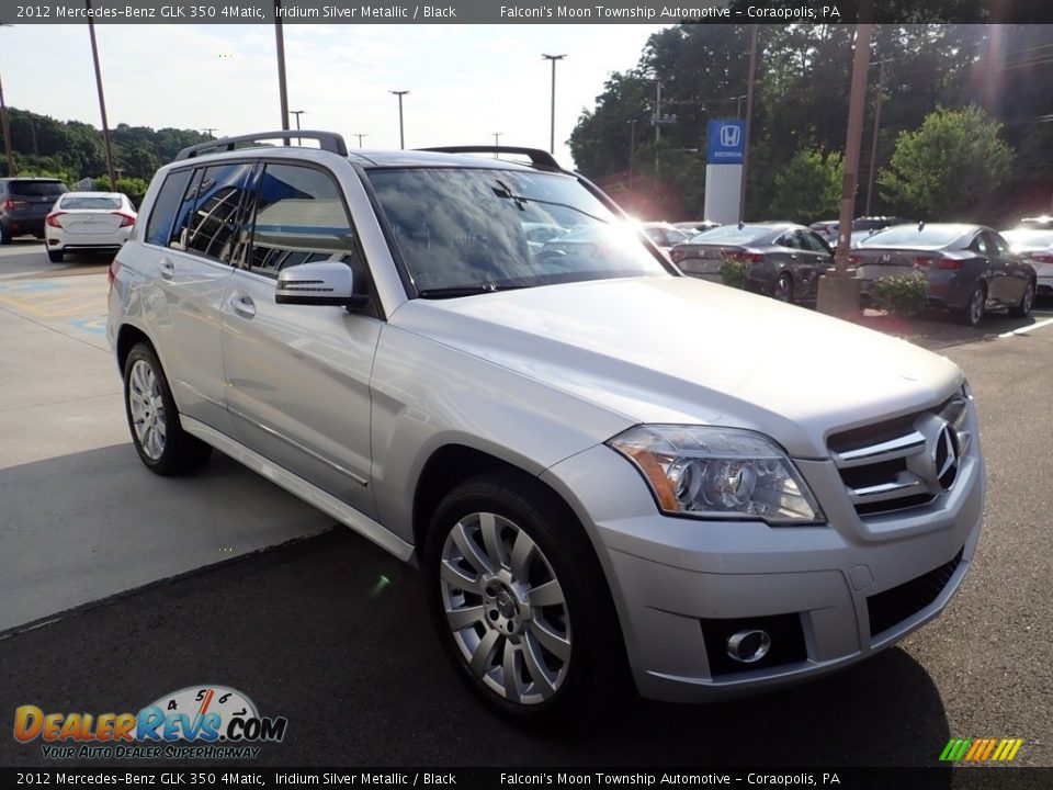 2012 Mercedes-Benz GLK 350 4Matic Iridium Silver Metallic / Black Photo #8