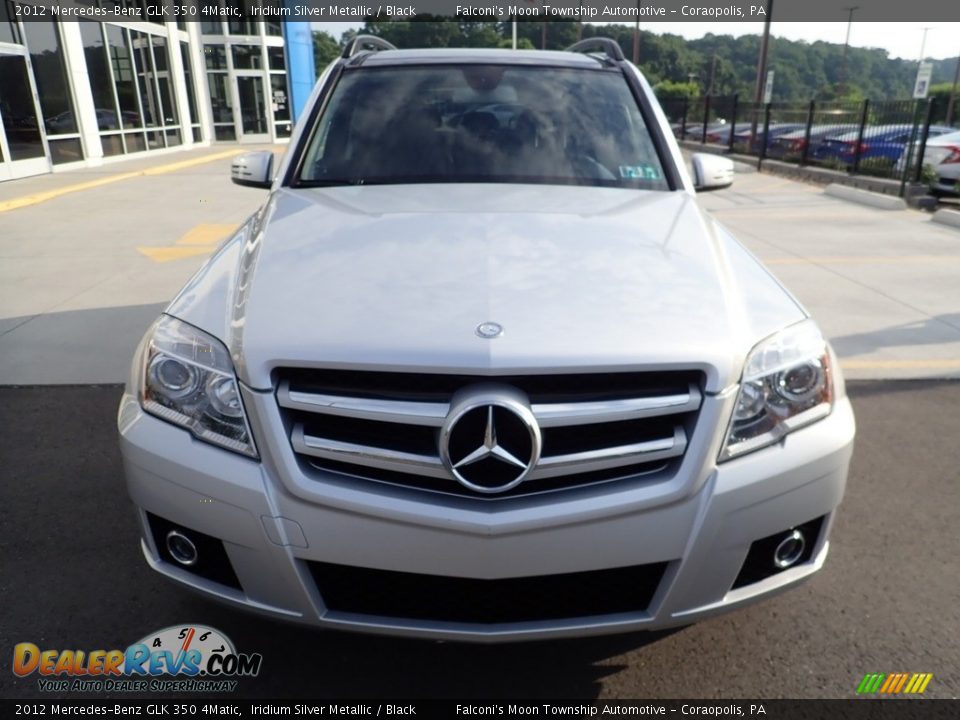 2012 Mercedes-Benz GLK 350 4Matic Iridium Silver Metallic / Black Photo #9