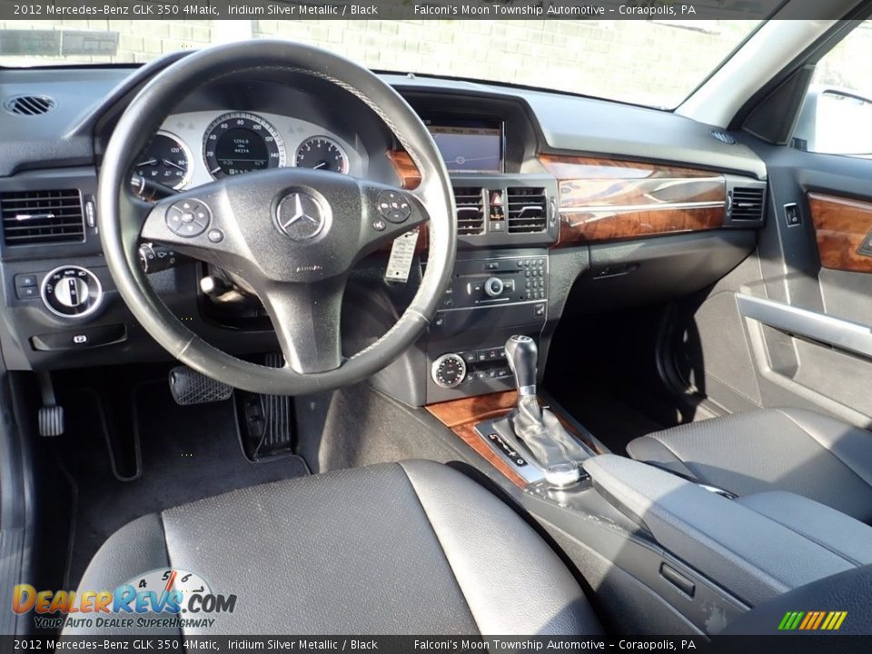 2012 Mercedes-Benz GLK 350 4Matic Iridium Silver Metallic / Black Photo #17