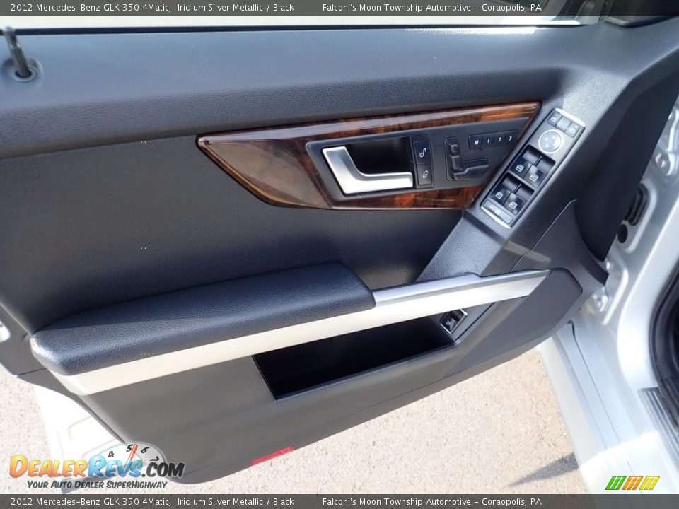 2012 Mercedes-Benz GLK 350 4Matic Iridium Silver Metallic / Black Photo #18