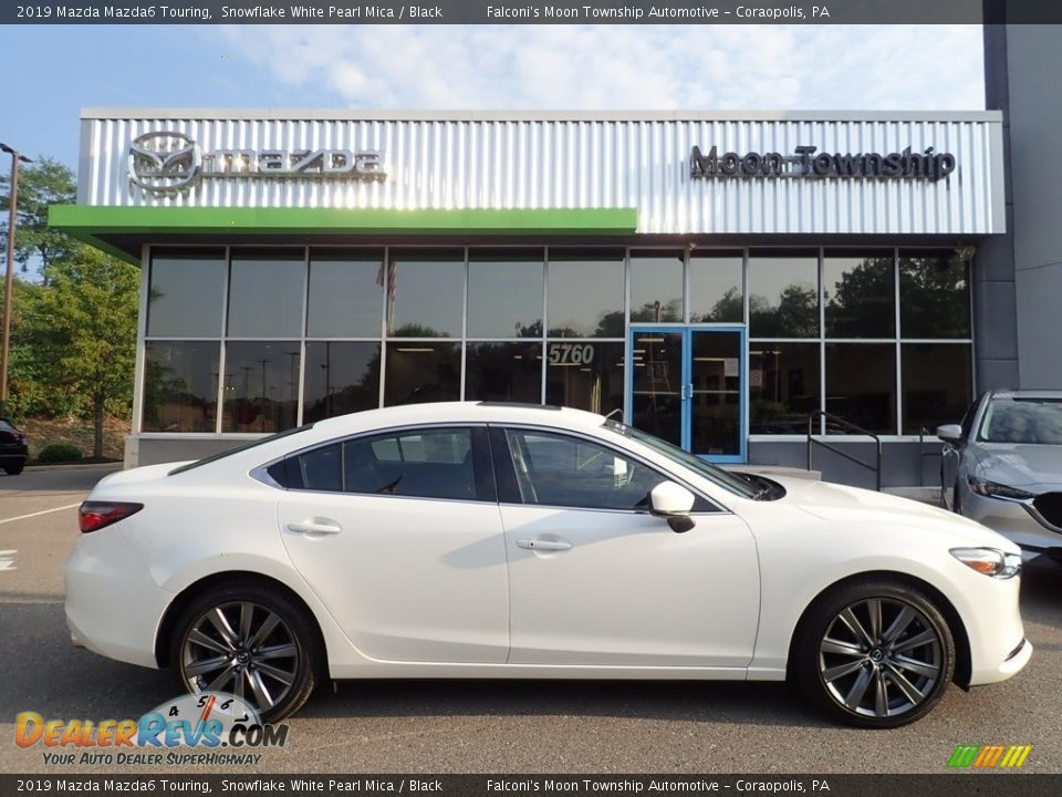 2019 Mazda Mazda6 Touring Snowflake White Pearl Mica / Black Photo #1