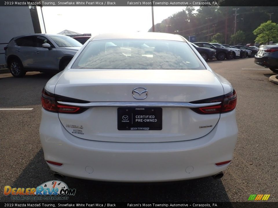 2019 Mazda Mazda6 Touring Snowflake White Pearl Mica / Black Photo #3