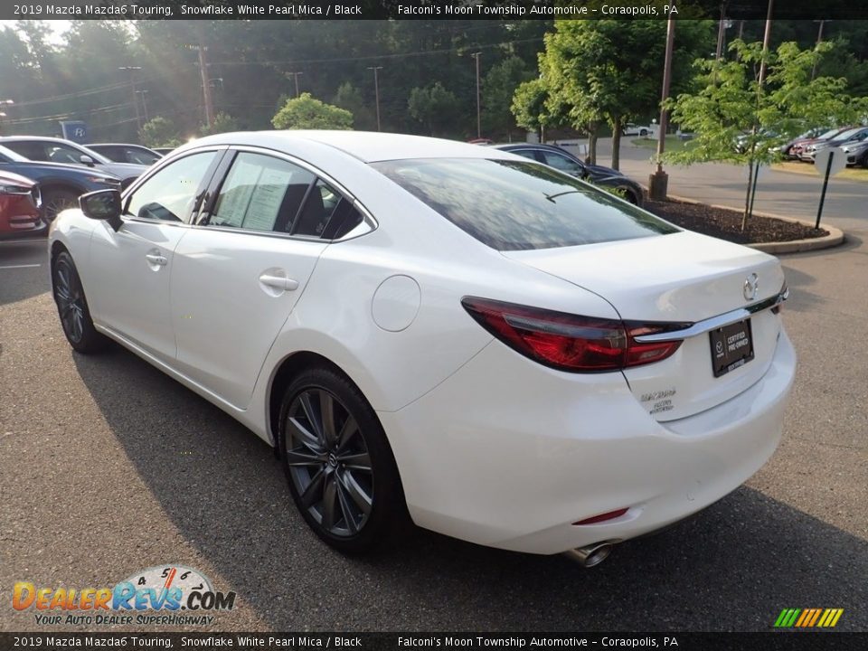 2019 Mazda Mazda6 Touring Snowflake White Pearl Mica / Black Photo #4