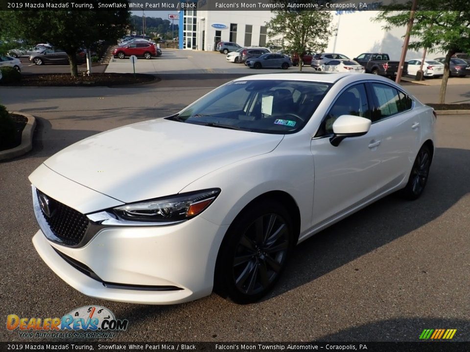 2019 Mazda Mazda6 Touring Snowflake White Pearl Mica / Black Photo #6